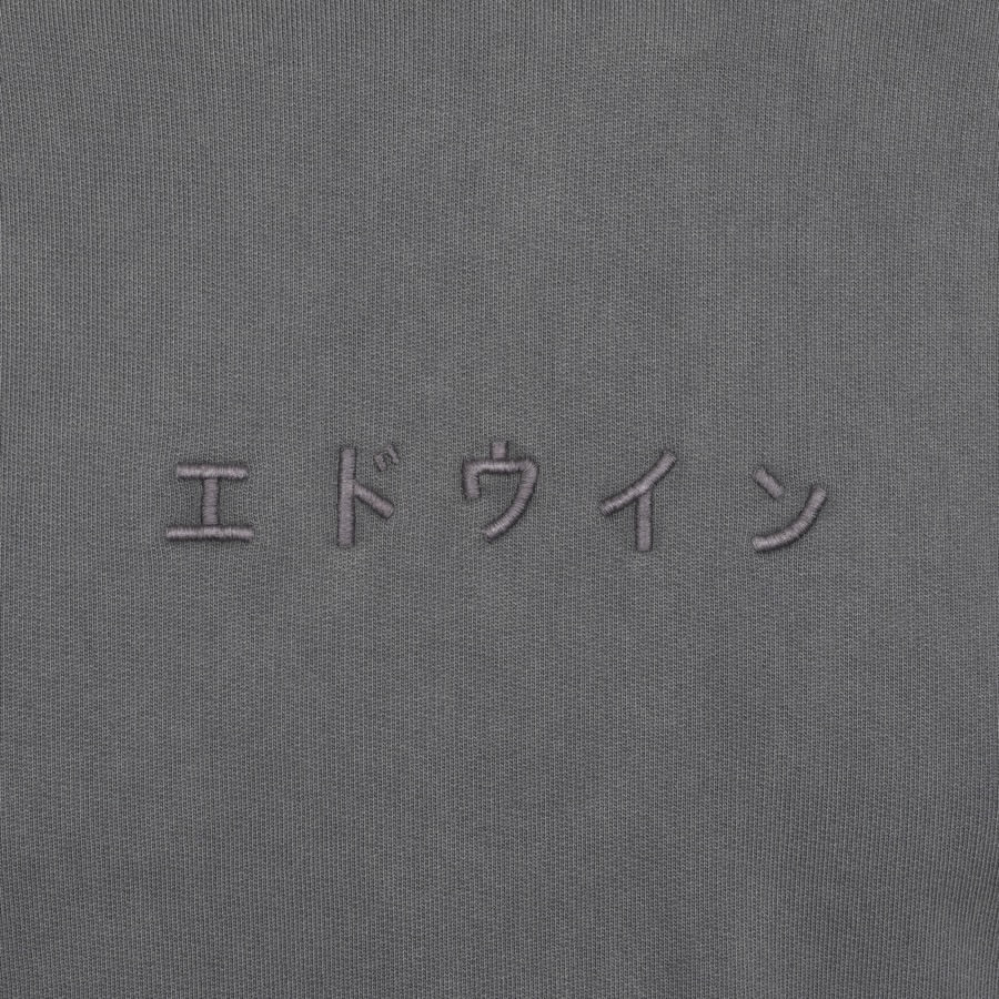 Alternative Image for ProductEdwin Katakana Logo Hoodie Grey3